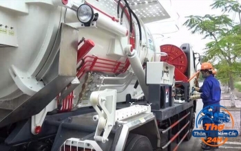 Dịch vụ Hút Hầm Cầu khu vực Bến Cát giá Rẻ